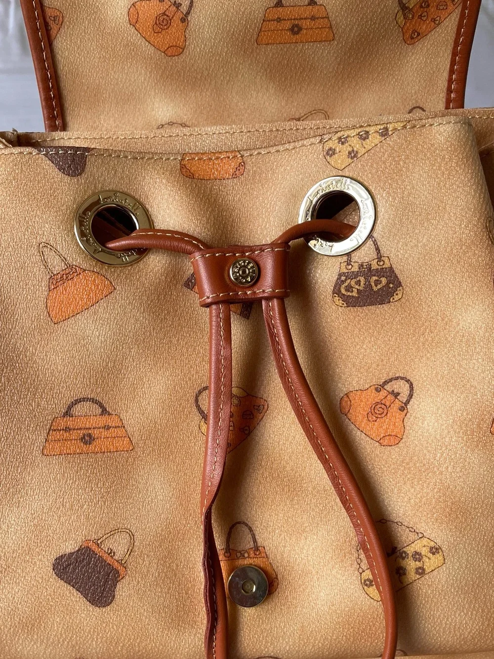 Italian Leather Backpack - Picture 5 of 12